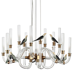 Люстра с декоративными птицами Ganthea D 73 см варинант исполнения - 1 | Loft Concept в Рязани