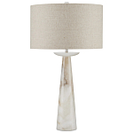 Настольная лампа на конусовидном корпусе с чашей и с тканевым абажуром Daydreaming варинант исполнения - 3 | Loft Concept в Рязани