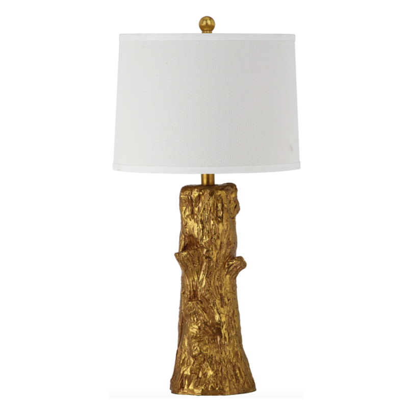 Настольная лампа Gold Stump Глянцевое золото Белый Настольная лампа Gold Stump Глянцевое золото Белый в Рязани | Loft Concept