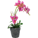 Декоративный искусственное растение Pink orchid варинант исполнения - 2 | Loft Concept в Рязани