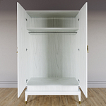 Платяной шкаф Elsa Dreams White с 2-мя фасадами варинант исполнения - 4 | Loft Concept в Рязани