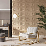 Гипсовая 3D Панель M-106 варинант исполнения - 2 | Loft Concept в Рязани