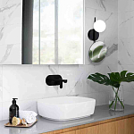 Бра с матовым плафоном в форме шара и зеркальной плоской панелью Lunar Echo  варинант исполнения - 2 | Loft Concept в Рязани