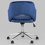 Кресло для компьютерного стола Veloury Blue варинант исполнения - 5 | Loft Concept в Рязани