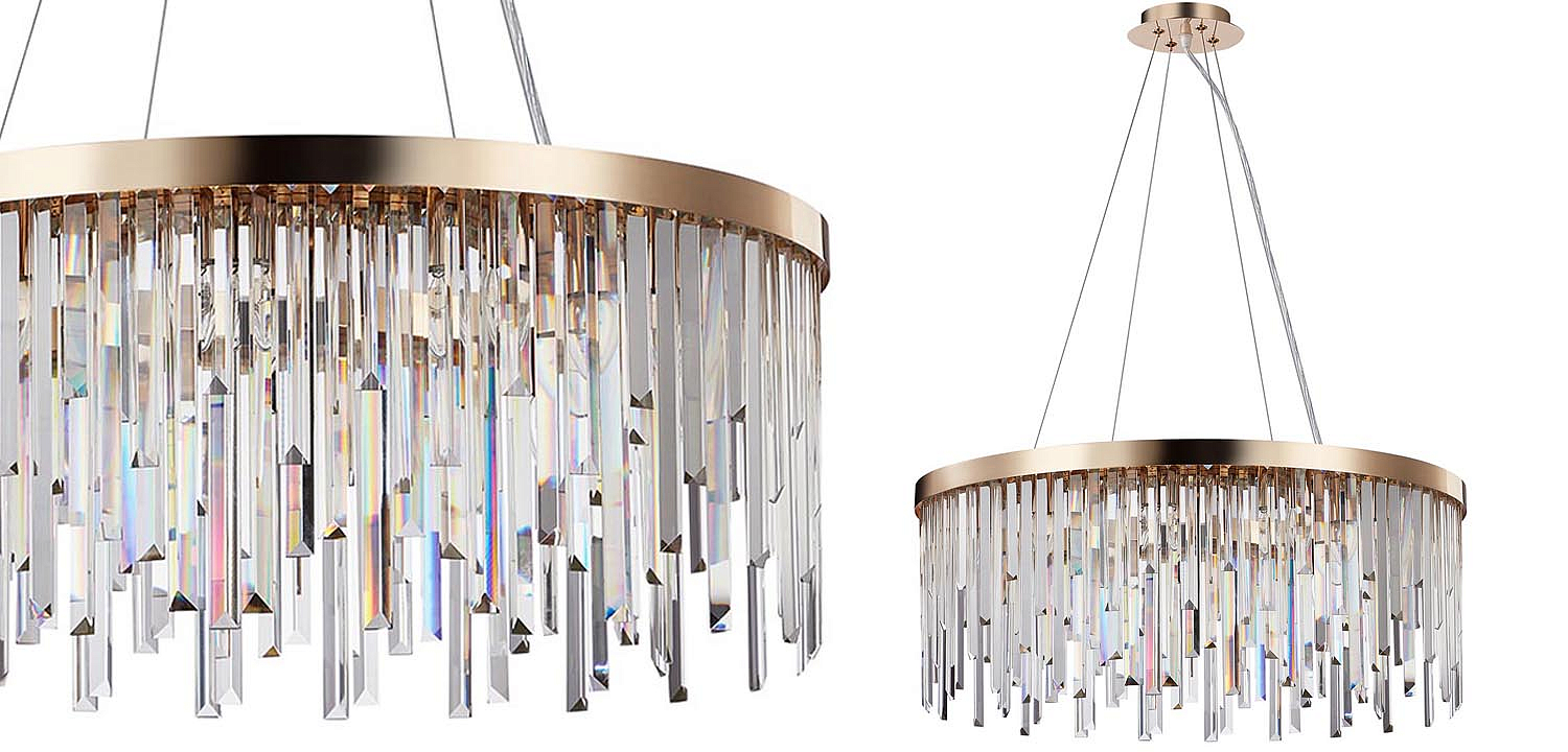 Люстра Bennett Chandelier gold Люстра Bennett Chandelier gold - Loft-Concept в Рязани