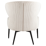 Современное мягкое кресло на металлических ножках Rakush Milk варинант исполнения - 3 | Loft Concept в Рязани