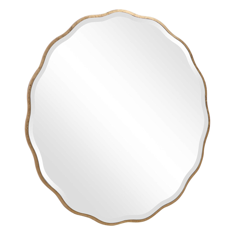 Золотое настенное зеркало Yvon Mirror Золотой Зеркало Золотое настенное зеркало Yvon Mirror Золотой Зеркало в Рязани | Loft Concept