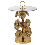 Столик металлический Golden Flower варинант исполнения - 1 | Loft Concept в Рязани