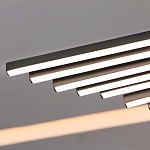 Люстра в виде распахнутых крыльев из тонких металлических планок Flight of Freedom варинант исполнения - 13 | Loft Concept в Рязани