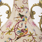 Ваза из фарфора с бронзовыми вставками Eden Garden варинант исполнения - 6 | Loft Concept в Рязани