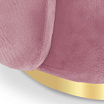 Диван с обивкой из искусственного меха Ambrose Soft Sofa варинант исполнения - 7 | Loft Concept в Рязани