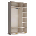 Шкаф трёхстворчатый платяной Satin Furniture варинант исполнения - 2 | Loft Concept в Рязани