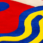 Дизайнерский ковер в виде бабочки Poltronova Tappeto Farfalla Rug варинант исполнения - 9 | Loft Concept в Рязани