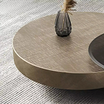 Комплект их 2-х круглых дизайнерских журнальных столов Difelap варинант исполнения - 3 | Loft Concept в Рязани