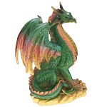Декоративная статуэтка Дракон Green Orange Dragon Statuette варинант исполнения - 1 | Loft Concept в Рязани