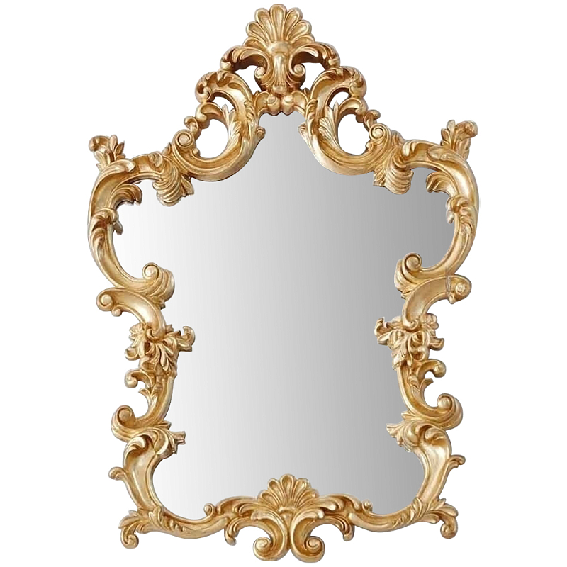 Настенное зеркало Callero Golden Mirror Золотой Настенное зеркало Callero Golden Mirror Золотой в Рязани | Loft Concept