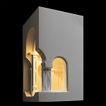 Встраиваемый в стену гипсовый светильник под покраску с арками и рельефными колоннами Antiquity Athena варинант исполнения - 5 | Loft Concept в Рязани