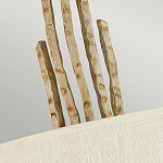 Бра с белым абажуром и элементами в виде натуральных веток Hinkley варинант исполнения - 2 | Loft Concept в Рязани