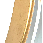 Зеркало в золотой деревянной раме Riviera варинант исполнения - 1 | Loft Concept в Рязани