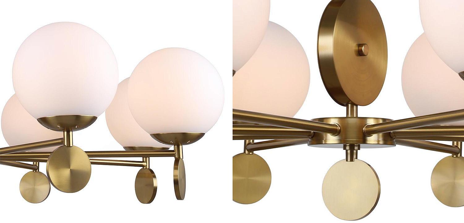 Люстра Kyran Chandelier Bronze 8 Люстра Kyran Chandelier Bronze 8 - Loft-Concept в Рязани