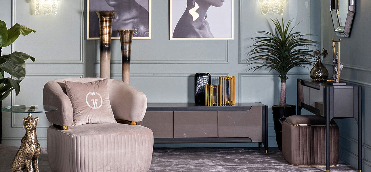 Ваза бежевый конус Sophia 100 Ваза бежевый конус Sophia 100 - Loft-Concept в Рязани