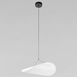 Подвесной светильник с белым тканевым плафоном в форме облака Crystal Cloud Junction варинант исполнения - 2 | Loft Concept в Рязани