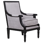 Кресло Harry Armchair black and grey velour варинант исполнения - 1 | Loft Concept в Рязани