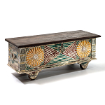 Сундук резной Advaith Carved Antique Chest варинант исполнения - 3 | Loft Concept в Рязани