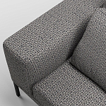 Мебельная ткань Шенилл серый цвет 142 см T4-46 варинант исполнения - 9 | Loft Concept в Рязани