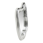 Зеркало в серебряной раме Liquid Iron варинант исполнения - 2 | Loft Concept в Рязани