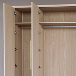 Большой Шкаф Primo Светлый дуб с 3 дверьми и 3 выдвижными ящиками варинант исполнения - 5 | Loft Concept в Рязани