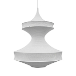 Подвесной вязаный белый светильник «Моника» варинант исполнения - 1 | Loft Concept в Рязани