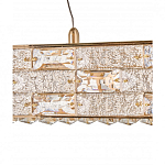 Люстра волнистой формы с текстурной огранкой Reflection of Reality варинант исполнения - 4 | Loft Concept в Рязани