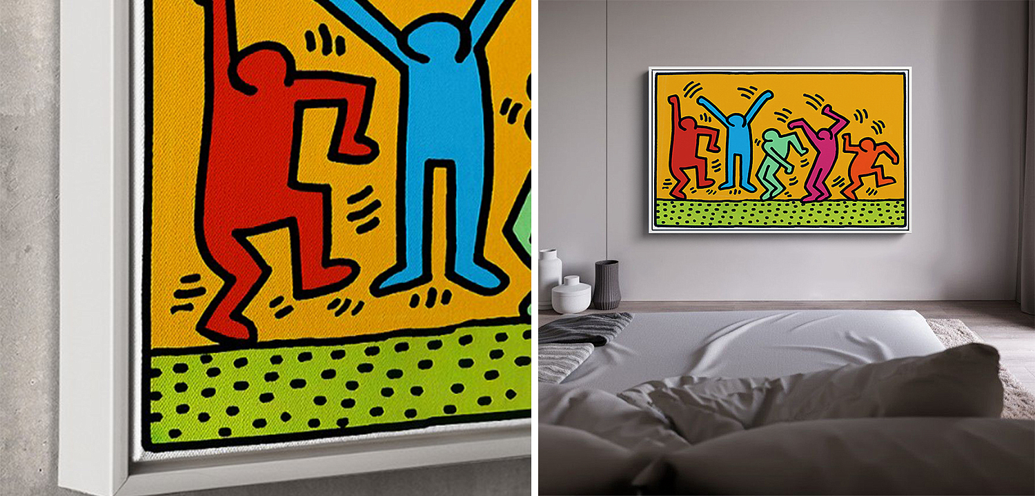 Постер Keith Haring 5 Постер Keith Haring 5 - Loft-Concept в Рязани
