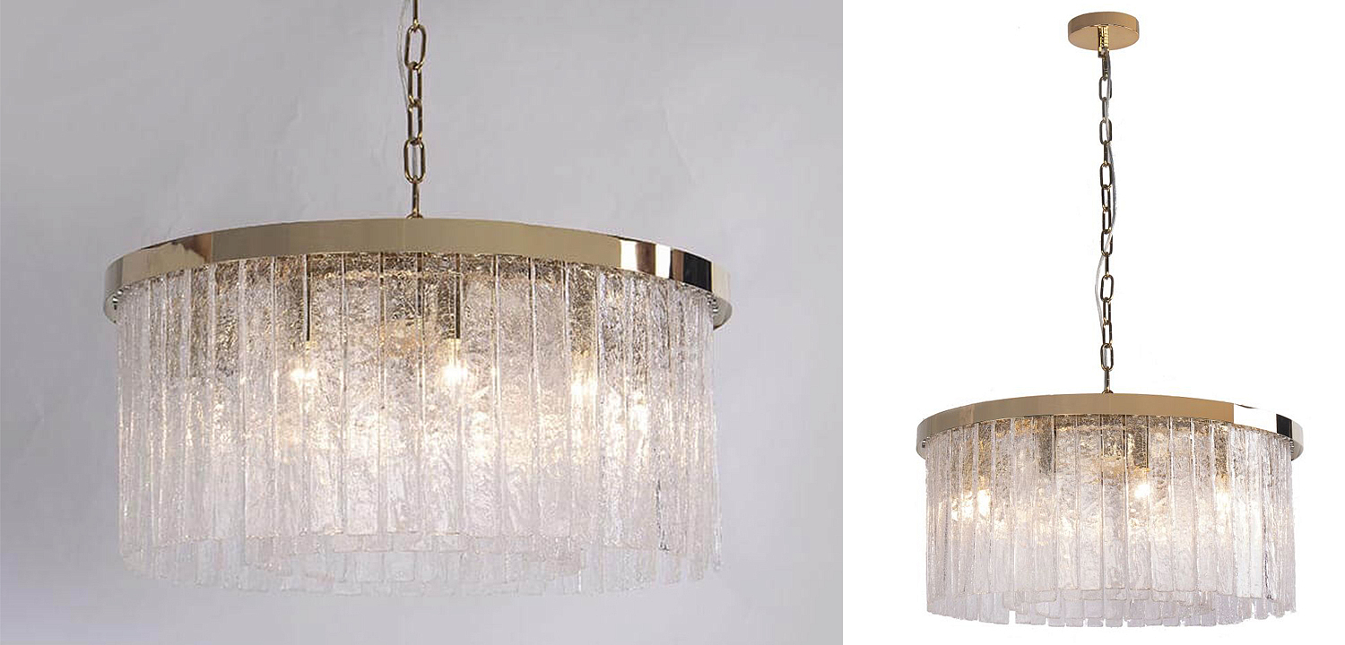 Люстра Crystal Harvey Gold Chandelier 60 Люстра Crystal Harvey Gold Chandelier 60 - Loft-Concept в Рязани