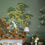 Обои ручная роспись Harpsden blue варинант исполнения - 4 | Loft Concept в Рязани