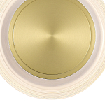 Бра круглое золото/прозрачный Plumpness LED 7 варинант исполнения - 4 | Loft Concept в Рязани