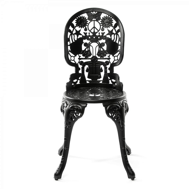 Стул Seletti Industry Collection ALUMINIUM CHAIR – BLACK Черный Стул Seletti Industry Collection ALUMINIUM CHAIR – BLACK Черный в Рязани | Loft Concept