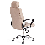 Кресло компьютерное City Chair хром флок варинант исполнения - 3 | Loft Concept в Рязани