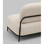 Диван Стоун ткань букле молочный варинант исполнения - 4 | Loft Concept в Рязани