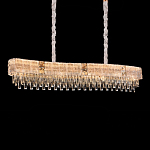 Люстра волнистой формы с каскадом из прозрачного хрусталя Constant Sparks варинант исполнения - 4 | Loft Concept в Рязани