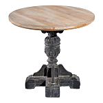 Столик кофейный с резным античным узором Antique Engraving варинант исполнения - 1 | Loft Concept в Рязани