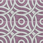 Дизайнерская плитка с узором Петли варинант исполнения - 3 | Loft Concept в Рязани