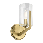 Бра с прозрачным плафоном в форме цилиндра Kichler варинант исполнения - 1 | Loft Concept в Рязани