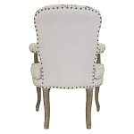 Кресло с изображением сакуры Aubrey Classical Armchair beige flax варинант исполнения - 2 | Loft Concept в Рязани