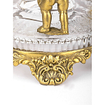 Чаша на бронзовых ножках с тремя ангелами Eden Garden варинант исполнения - 3 | Loft Concept в Рязани