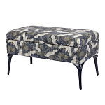 Банкетка с принтом из журавлей Crane варинант исполнения - 2 | Loft Concept в Рязани