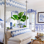 Обои ручная роспись Porto by Alessandra Branca Original colourway on dyed paper варинант исполнения - 1 | Loft Concept в Рязани