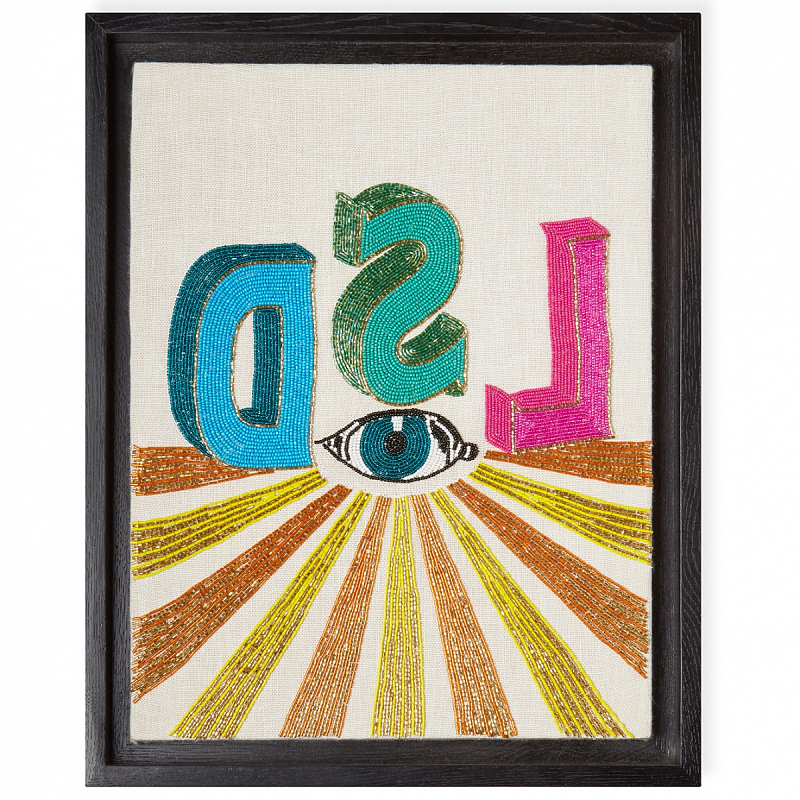 Панно Jonathan Adler LSD BEADED WALL ART Мульти в Рязани | Loft Concept 