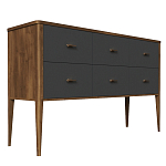 Консоль 6 ящиков из массива бука Tasteful Furniture варинант исполнения - 2 | Loft Concept в Рязани